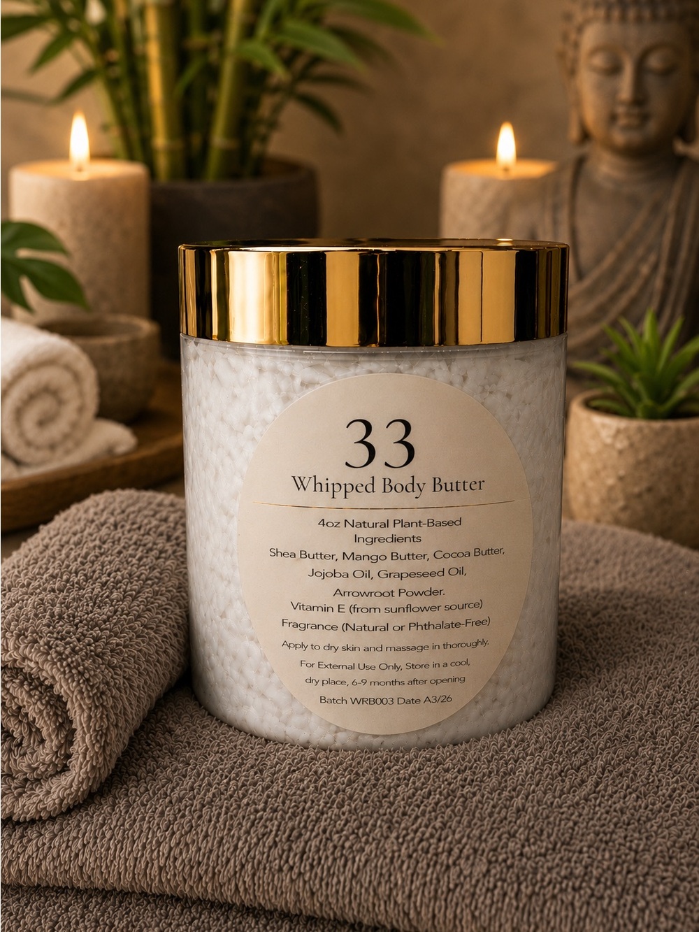 “33”Whipped Body Butter 4oz quantity 1